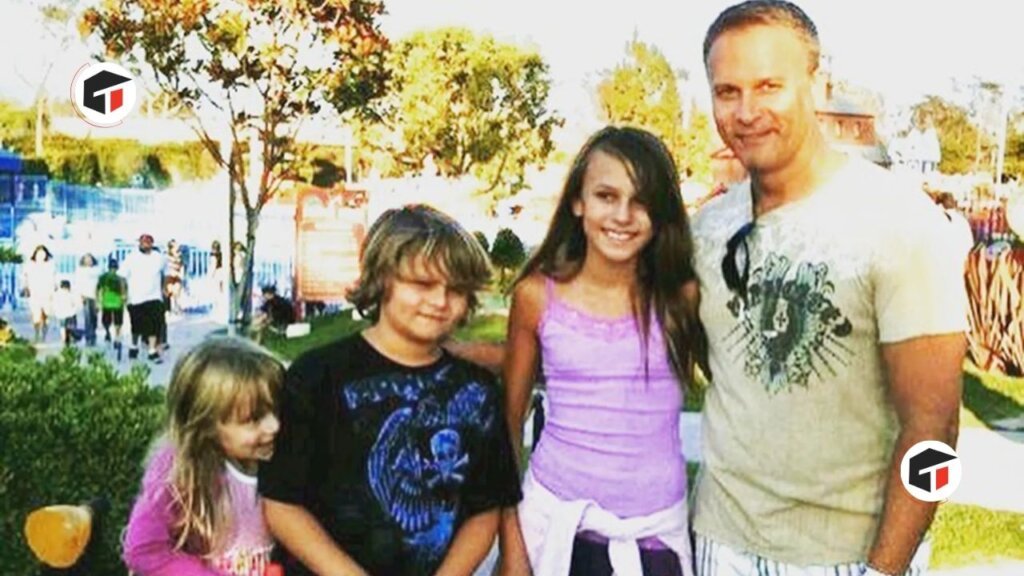 Darren Vieth with children